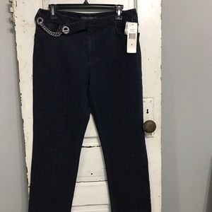 Ralph Lauren Jeans Company Capri Dark Rinse